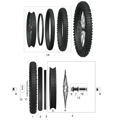 Front Wheel - Silent Cycle