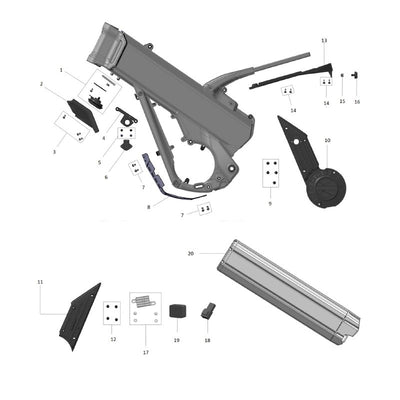 Talaria X3 Frame Accessories - Silent Cycle