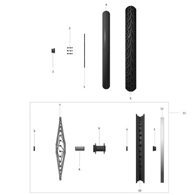 Talaria X3 Front Wheel - Silent Cycle