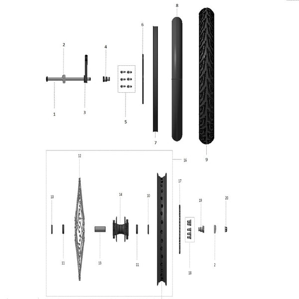 Talaria X3 Rear Wheel - Silent Cycle