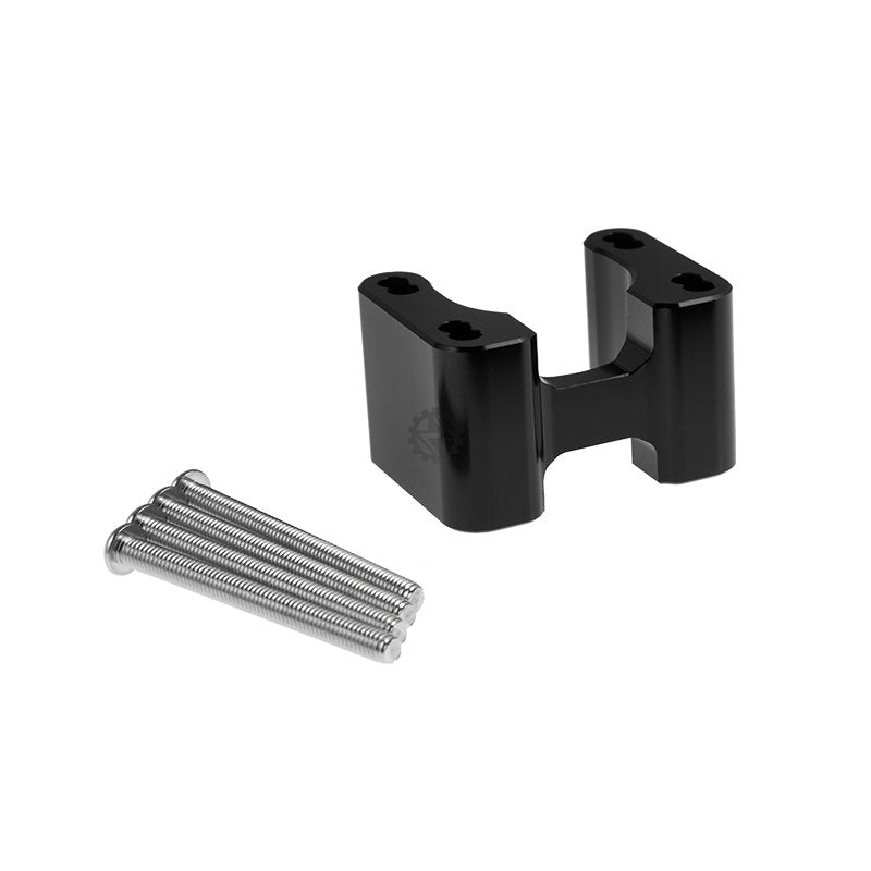 Direct Mount +1.5'' Riser CNC Black With Screws Talaria / Sur - Ron / Segwaybike accessories