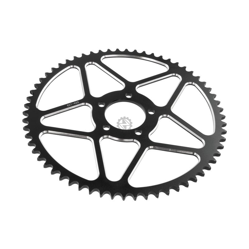 Rear Sprocket Type 2 52T AL7075 CNC Black Talaria / Sur - ron / Segway